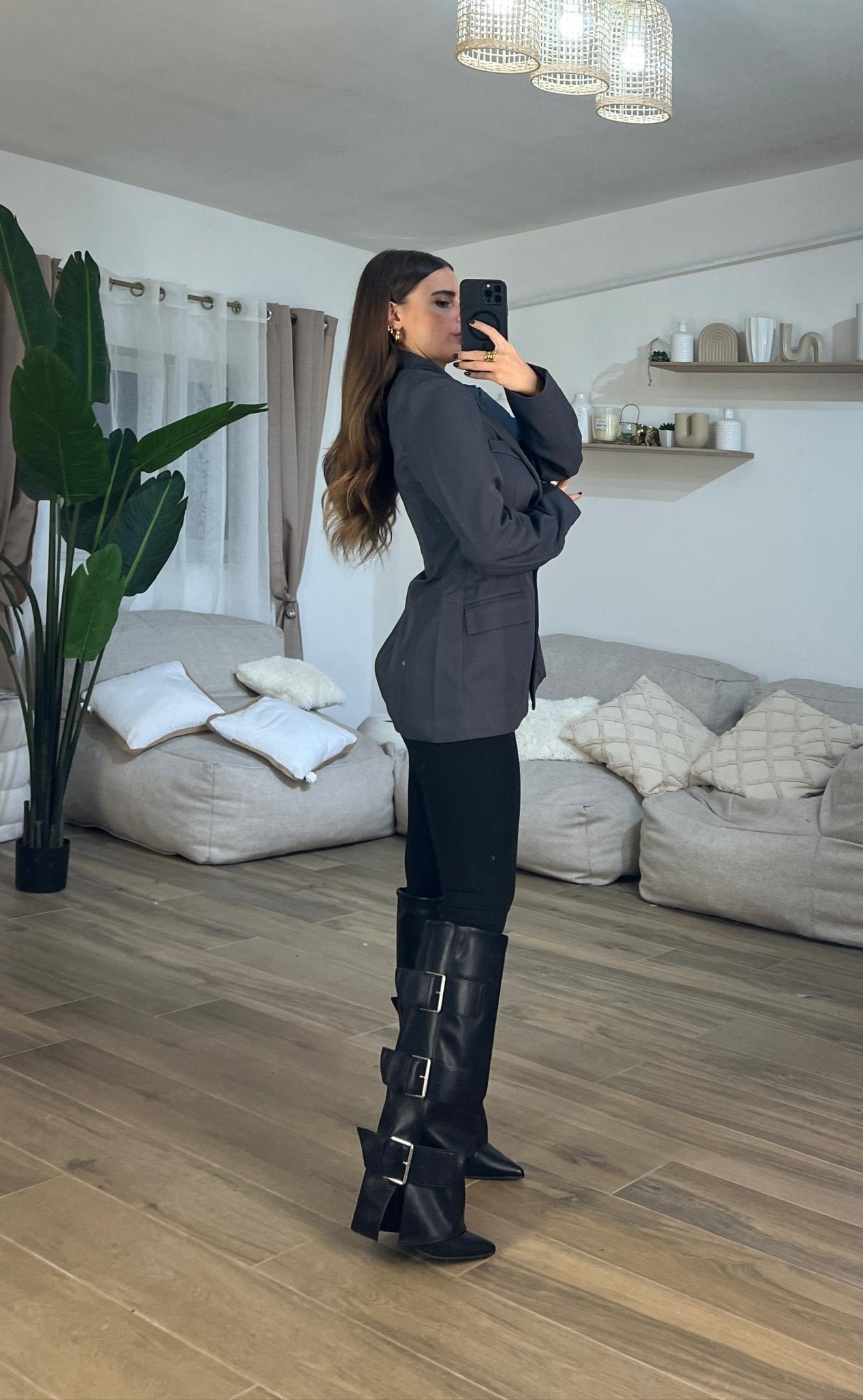 Blazer Mia 6399(grigio) - Frida Shop