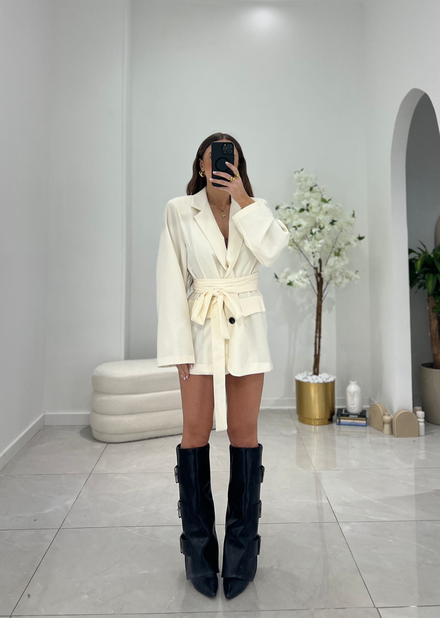 Blazer Oriana 3871 (panna) - Frida Shop