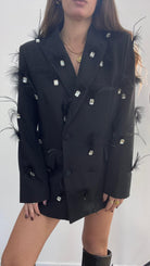 Blazer Plume 9599 (nero) - Frida Shop