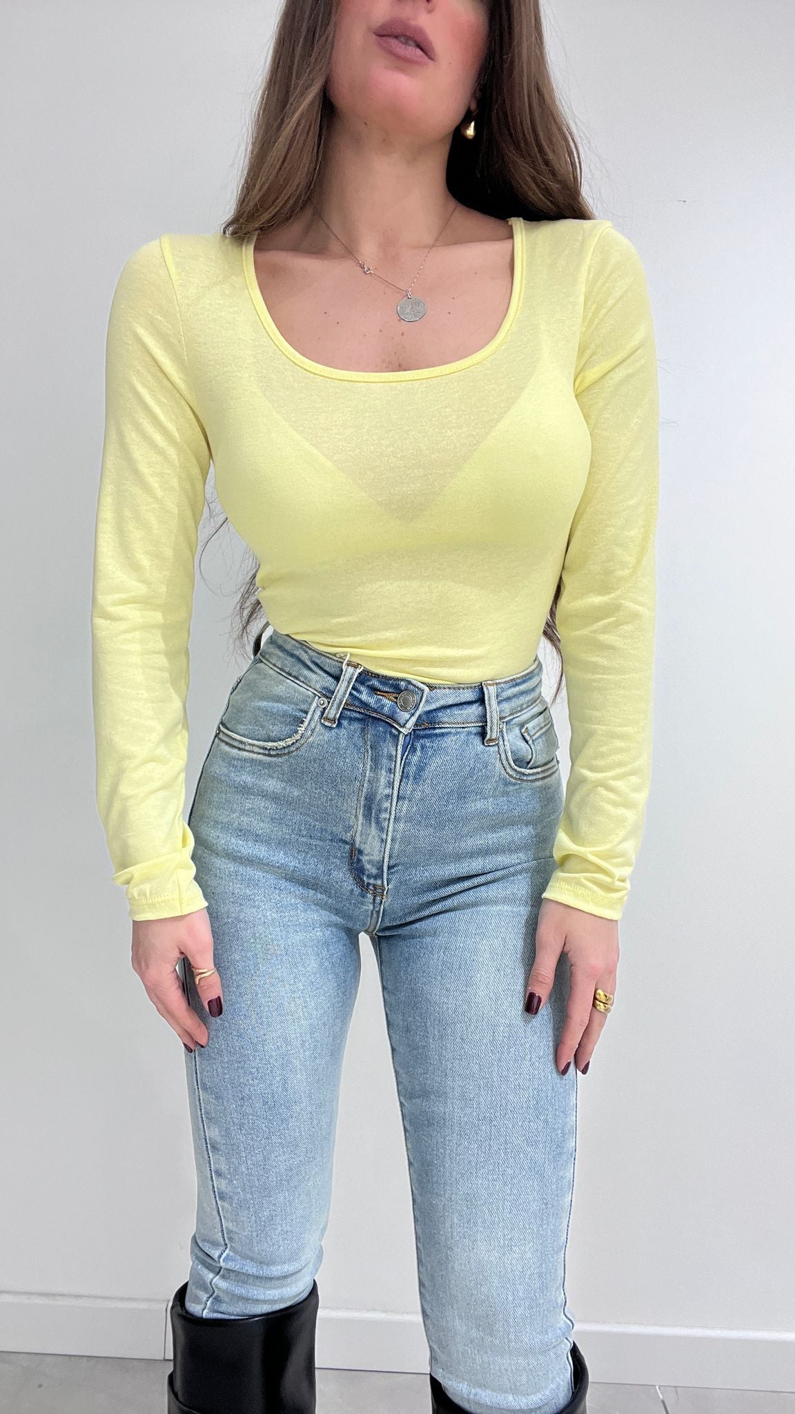 Body Daily 5308 - GIALLO - Frida Shop