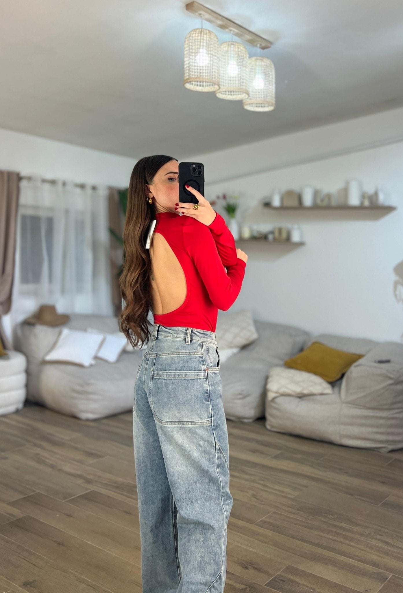 Body Doriana 9578 (rosso) - Frida Shop