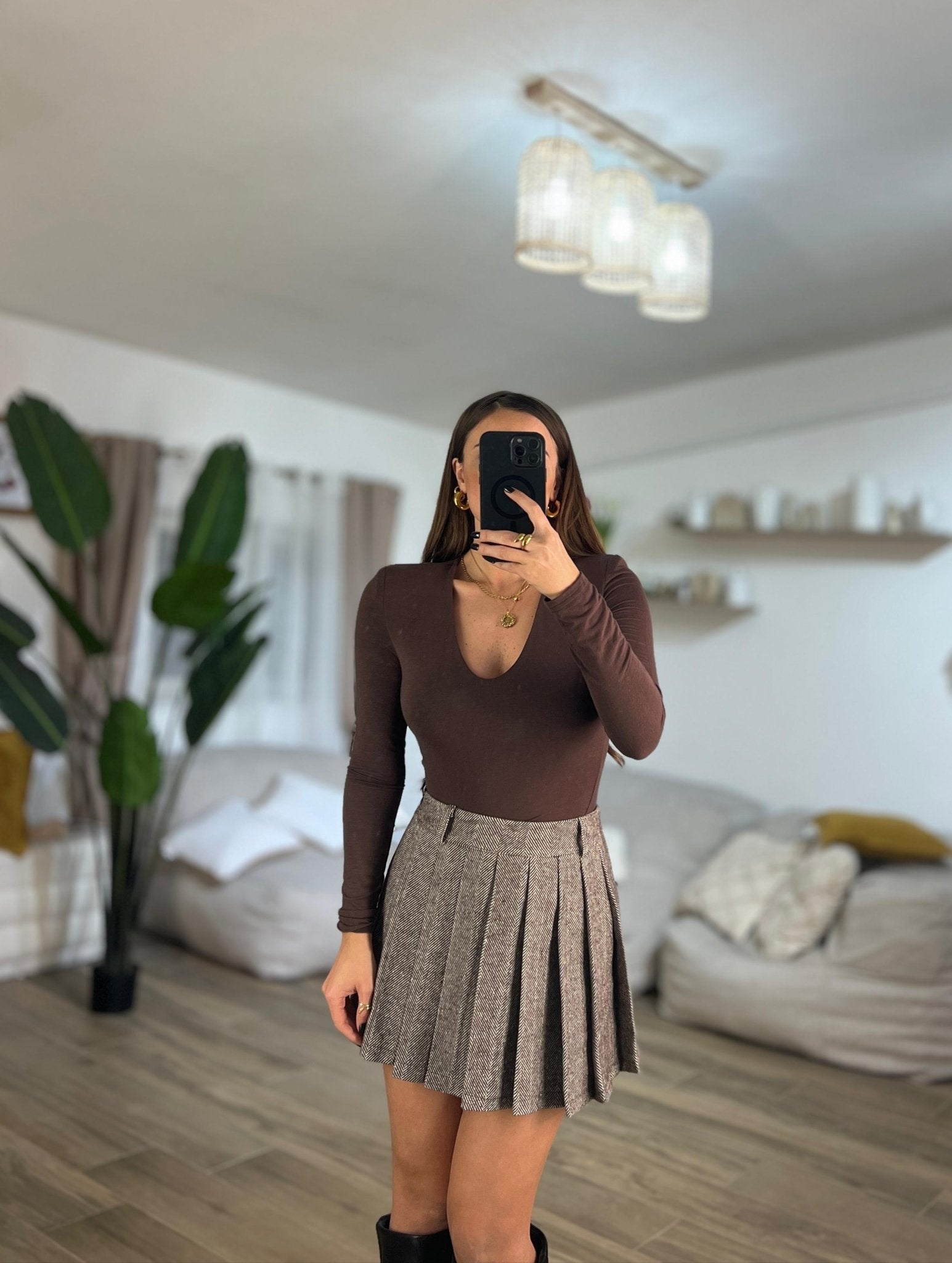 Body Luana 0287 (marrone) - Frida Shop