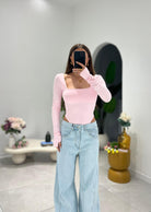 Body Nylon 13377 (rosa) - Frida Shop