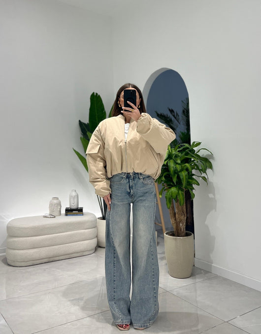 Bomber by Lumina 900 (beige) - Frida Shop