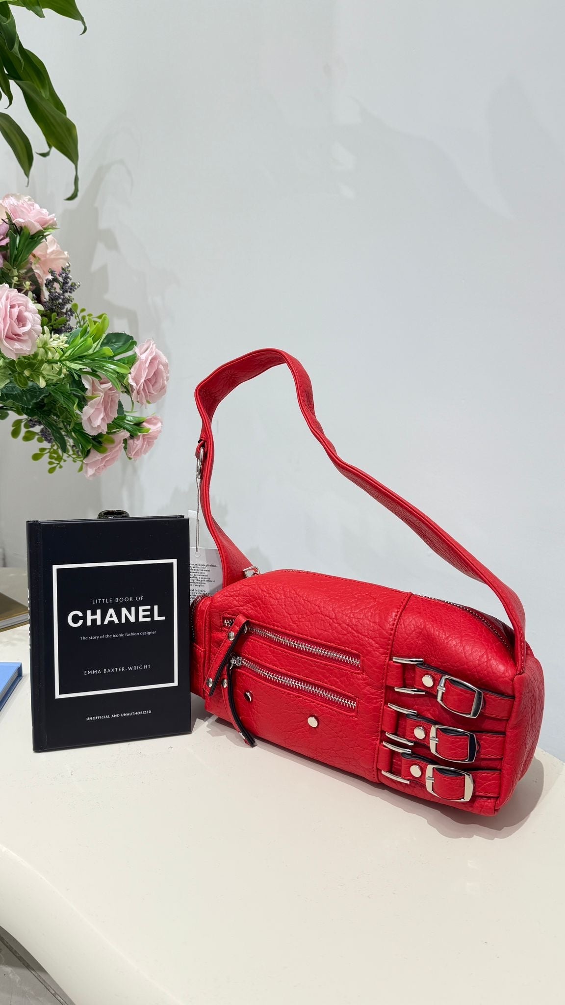 Borsa City 3315 (Rosso) - Frida Shop