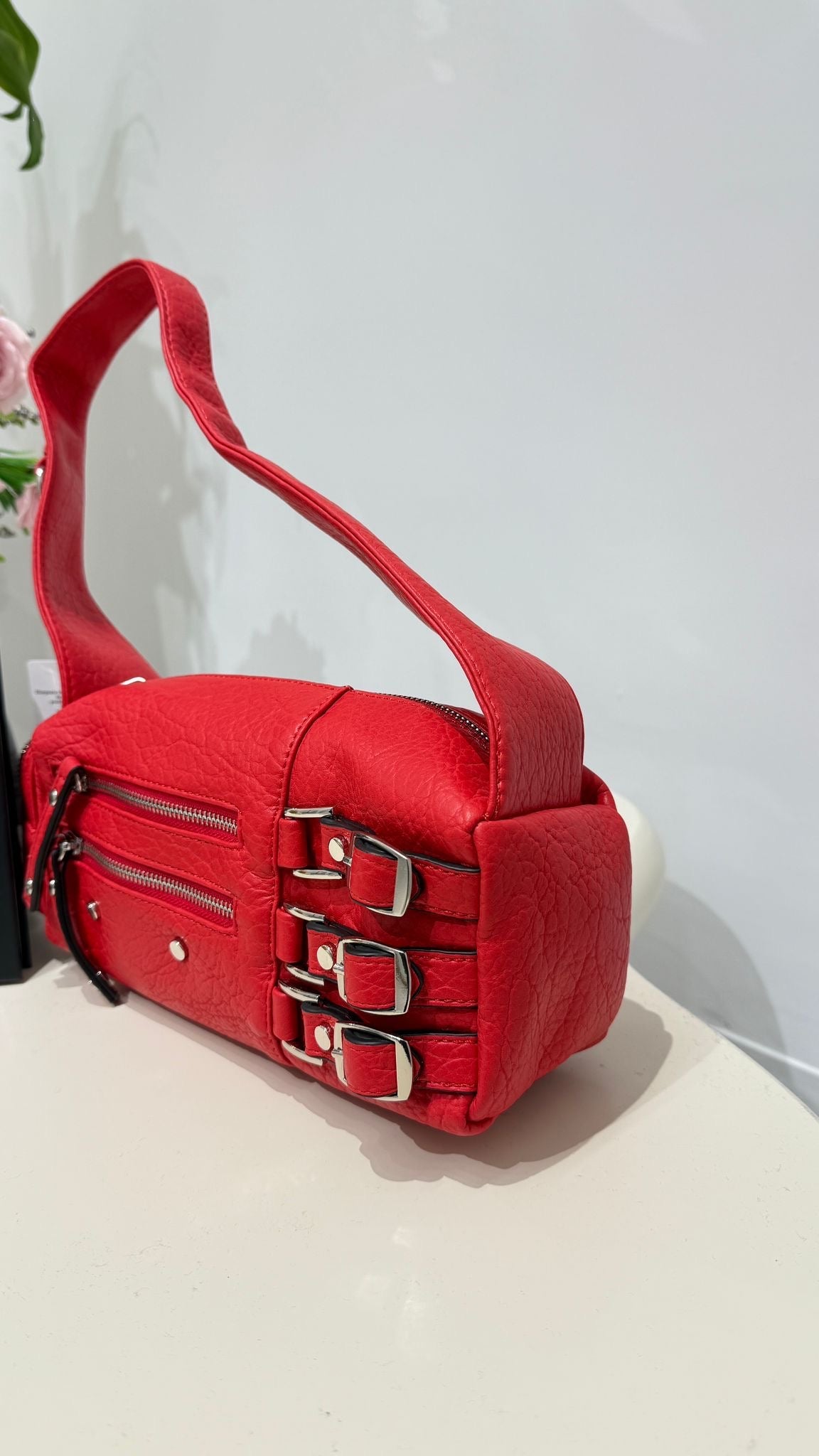 Borsa City 3315 (Rosso) - Frida Shop