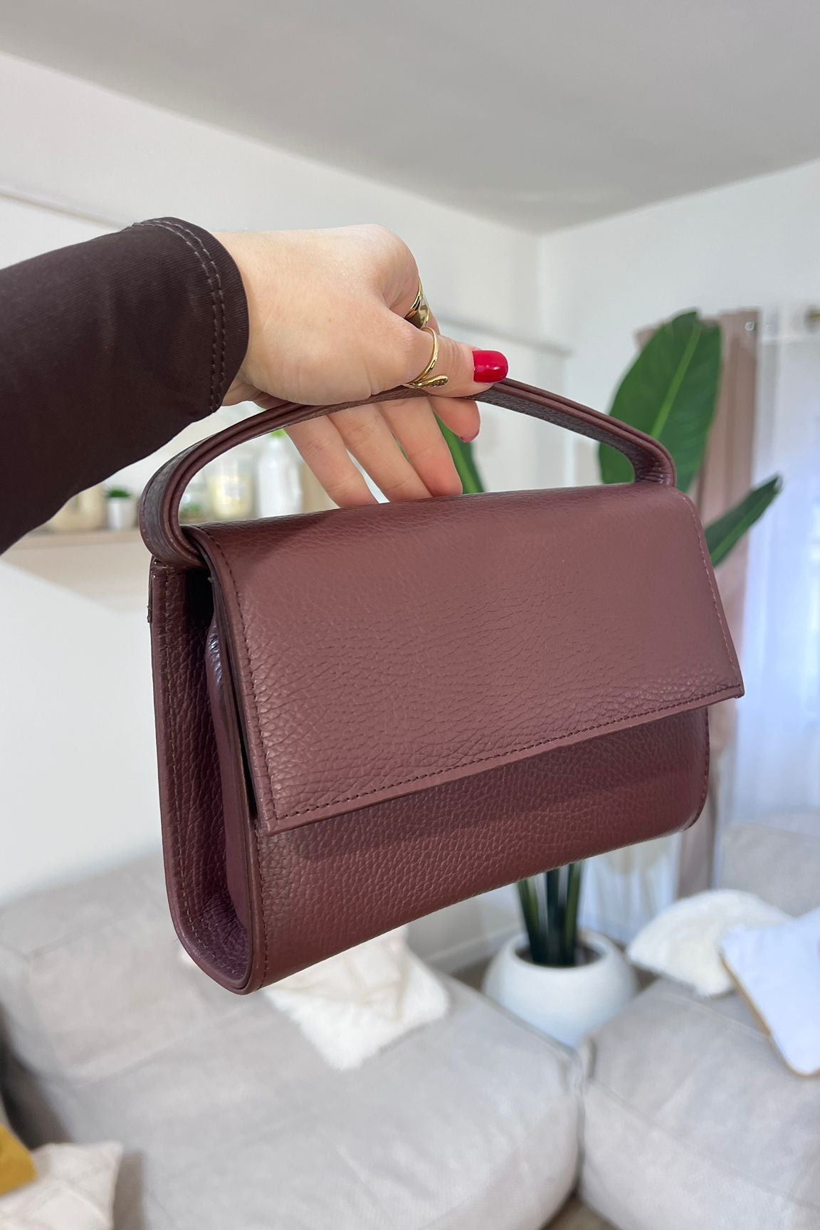 Borsa Darys (marrone) - Frida Shop