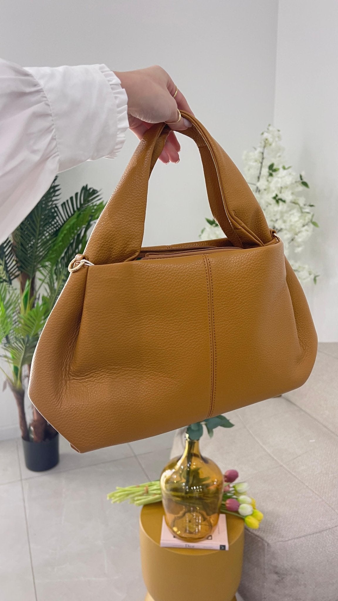 Borsa Kassandra 1068 (senape) - Frida Shop