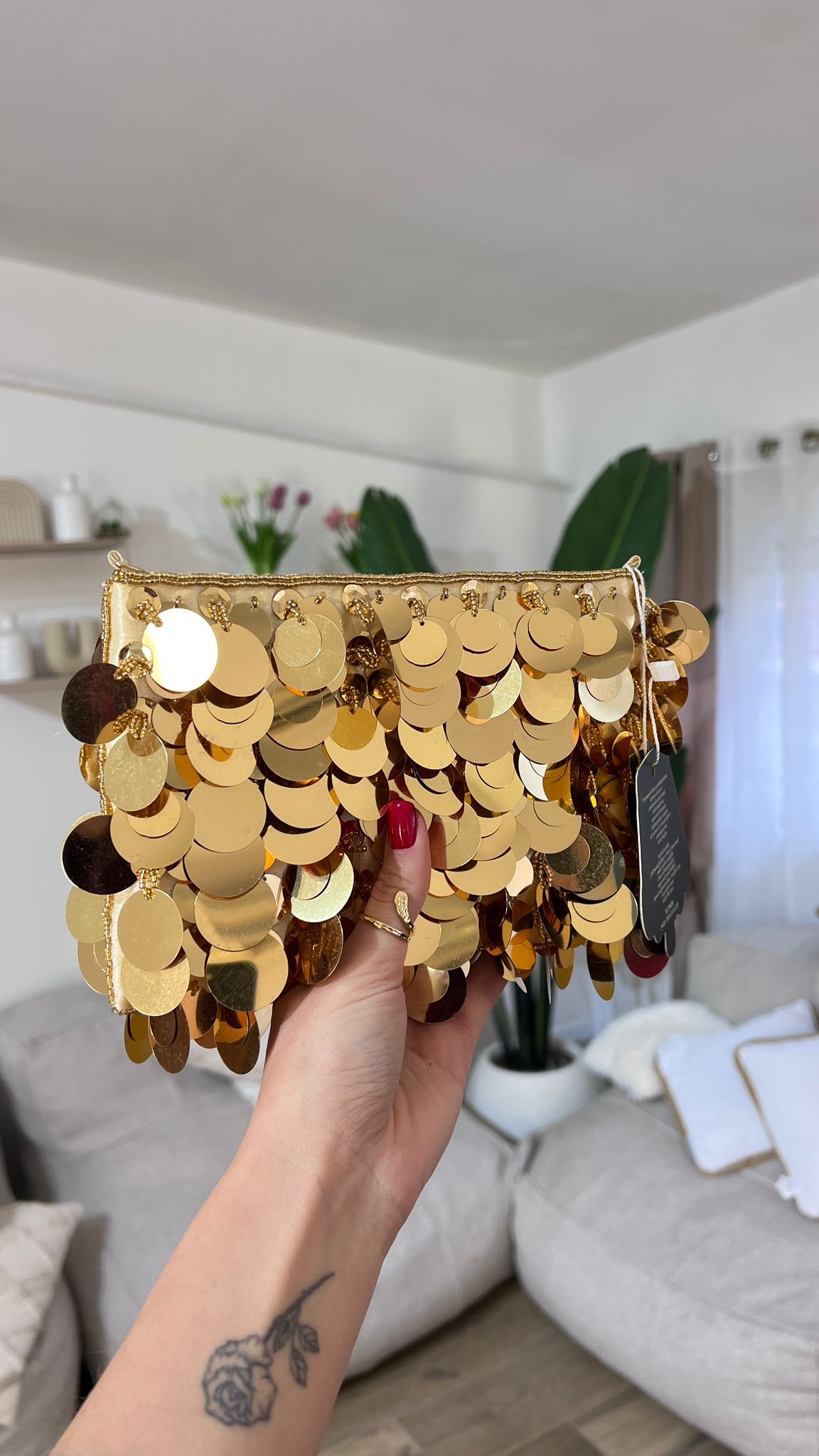 Borsa Morgane (oro) - Frida Shop