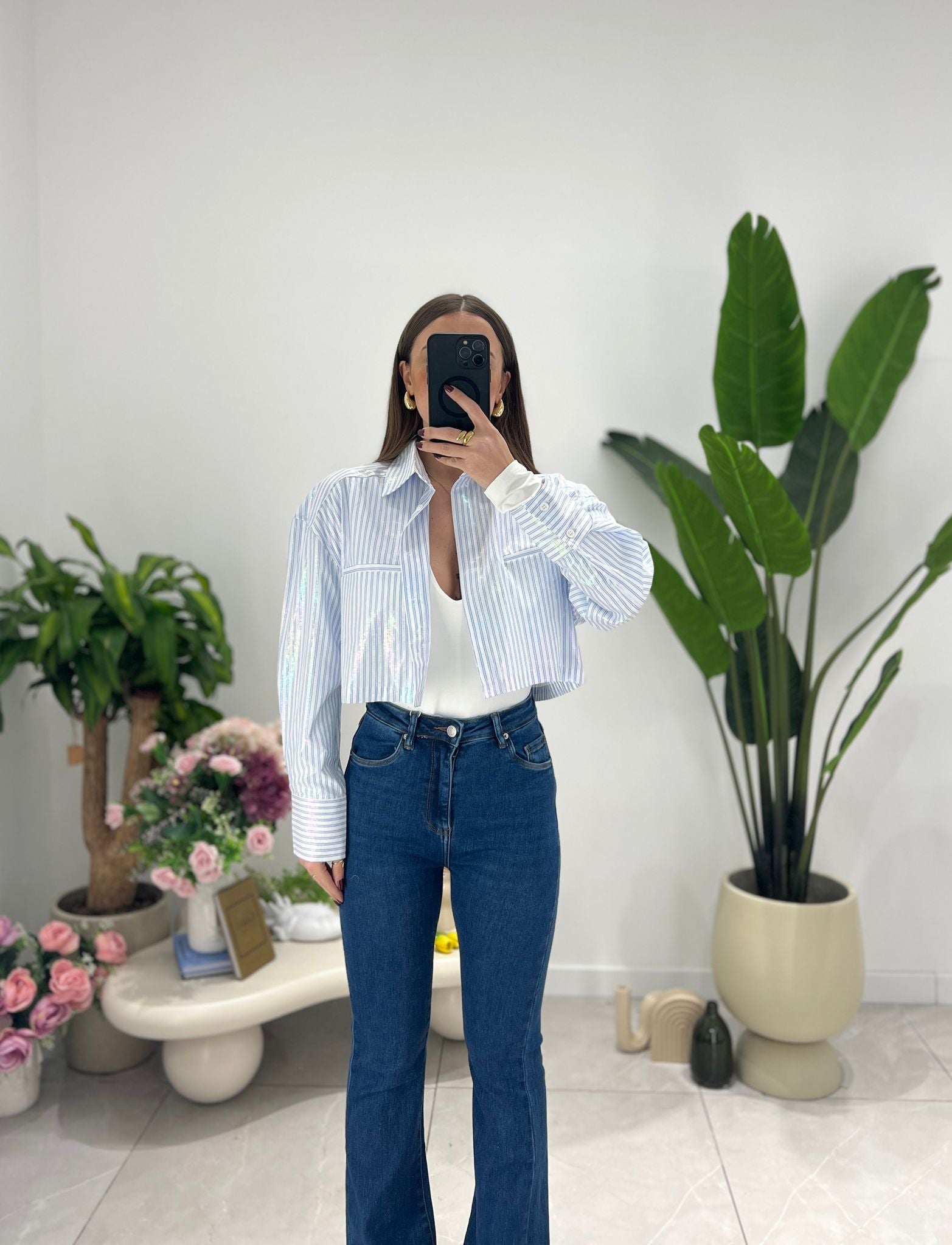 Camicia by Lumina 240314 (celeste) - Frida Shop