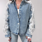 Camicia Greta FR - 127100 - DENIM - Frida Shop