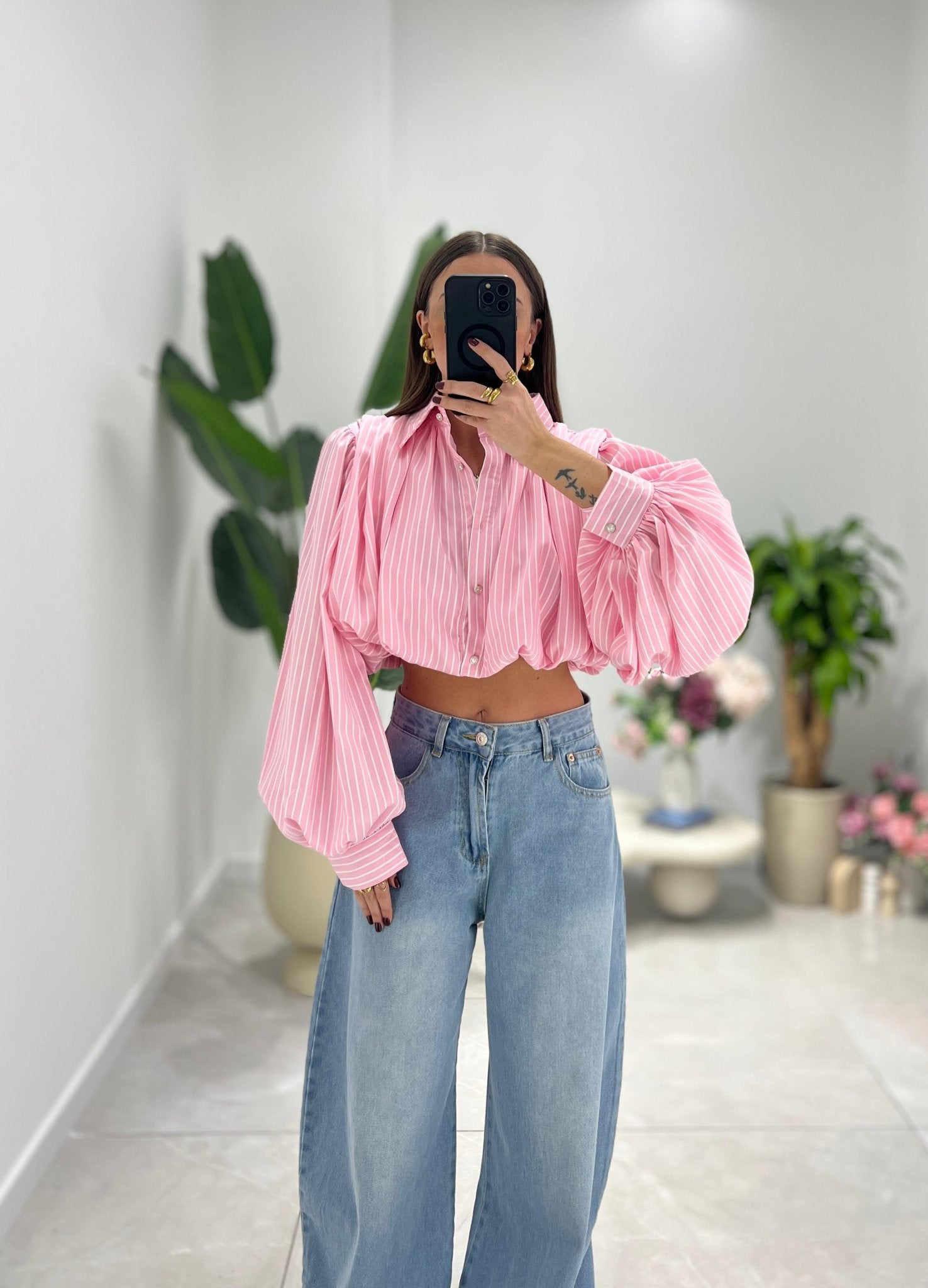 Camicia Katia FR - 175 - ROSA - Frida Shop