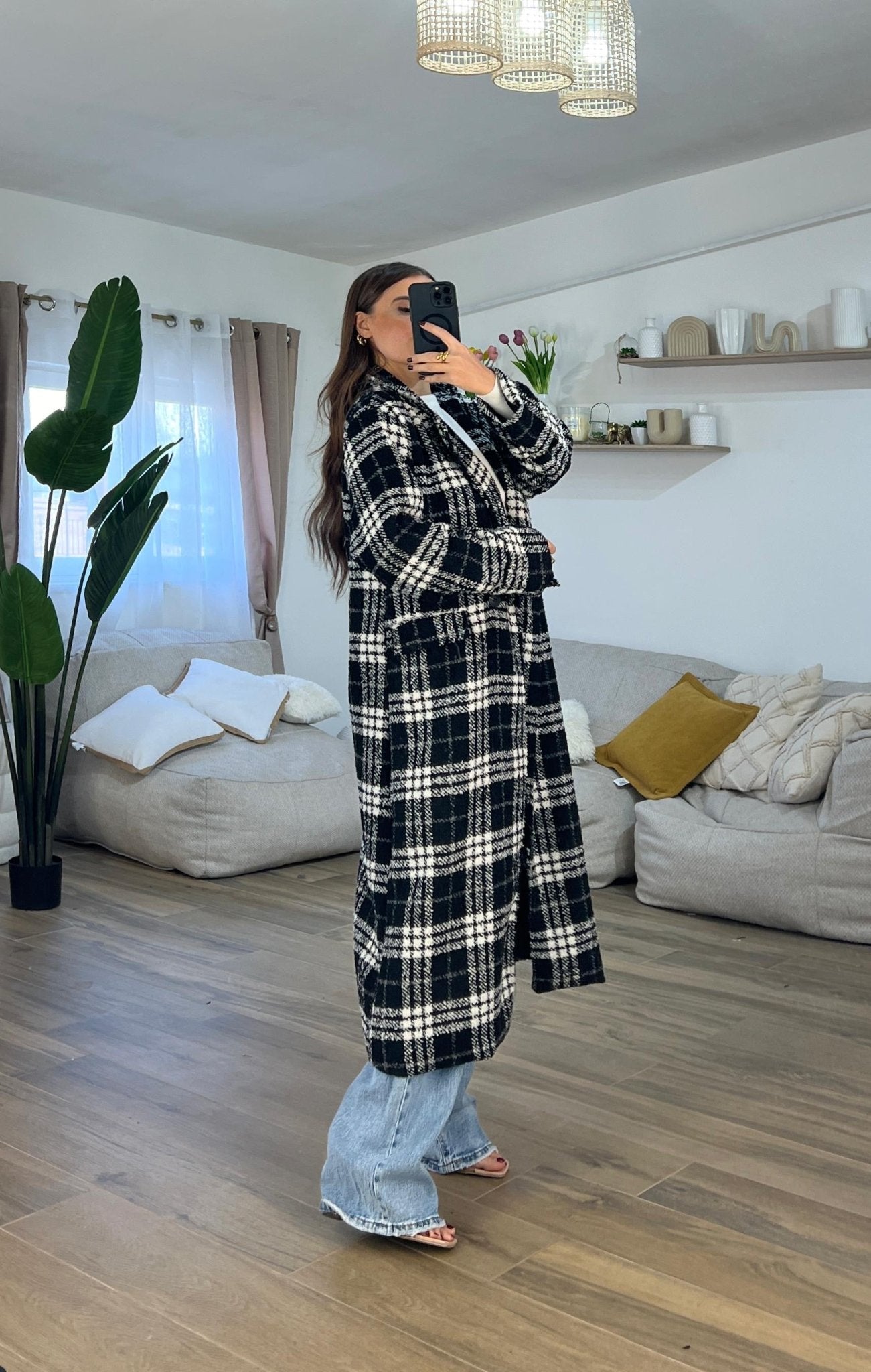Cappotto Adele 6612(nero) - Frida Shop