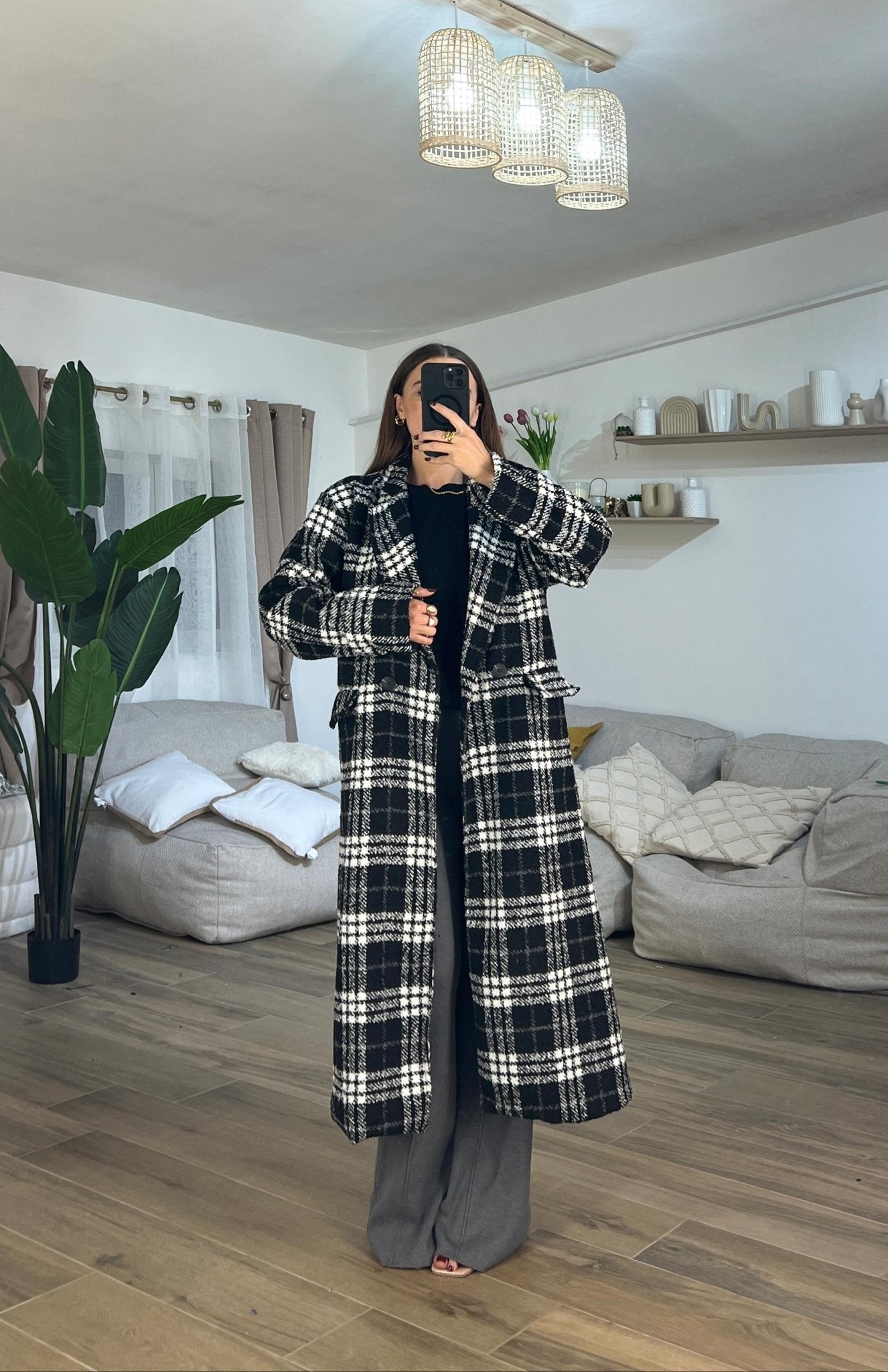 Cappotto Adele 6612(nero) - Frida Shop