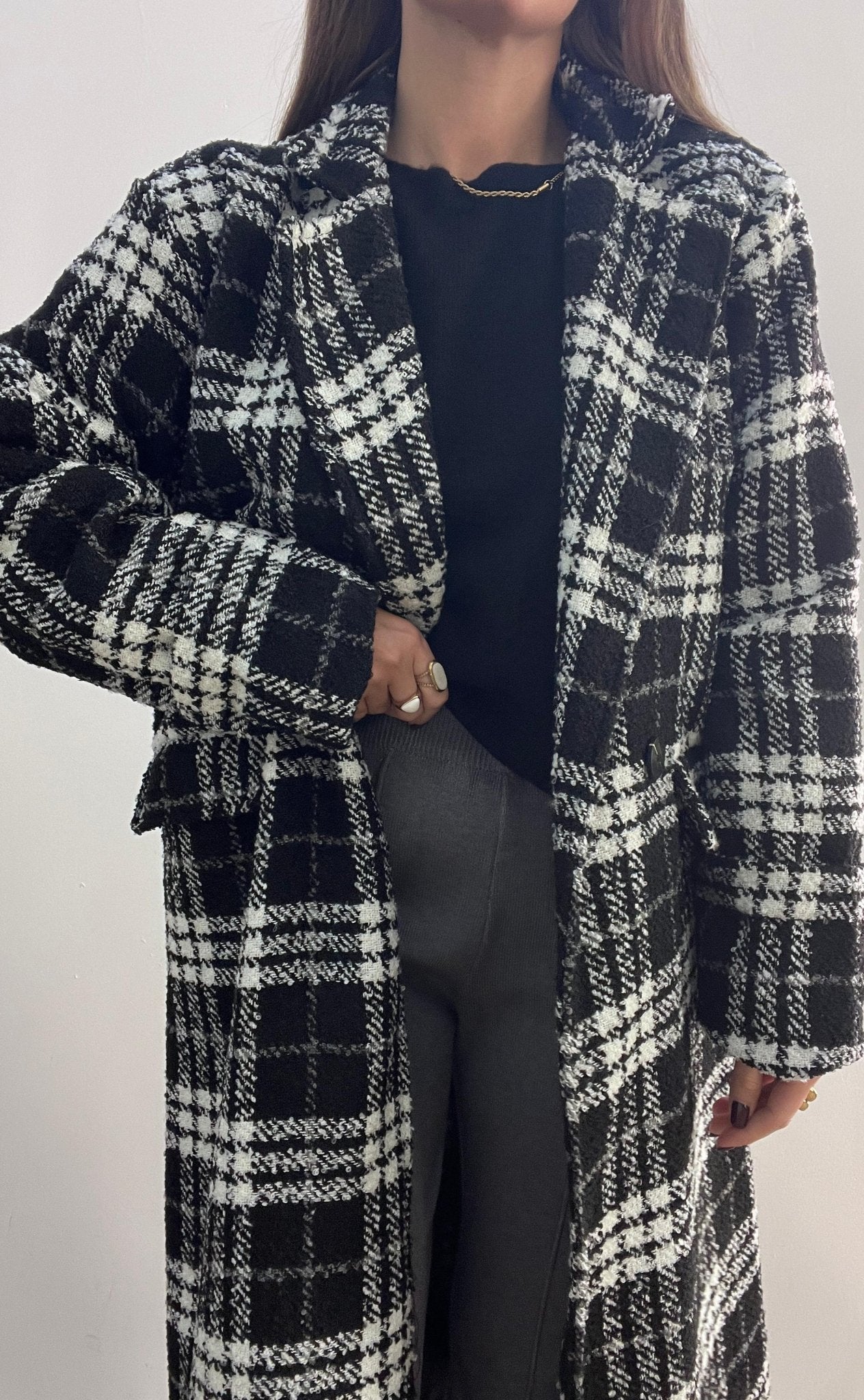 Cappotto Adele 6612(nero) - Frida Shop
