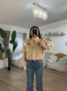 Cardigan MarìLuna 3087 (camel) - Frida Shop