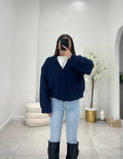 Cardigan Nieves 3138 - 1 (blu) - Frida Shop