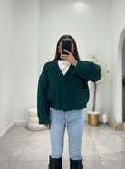 Cardigan Nieves 3138 - 1 (verde) - Frida Shop