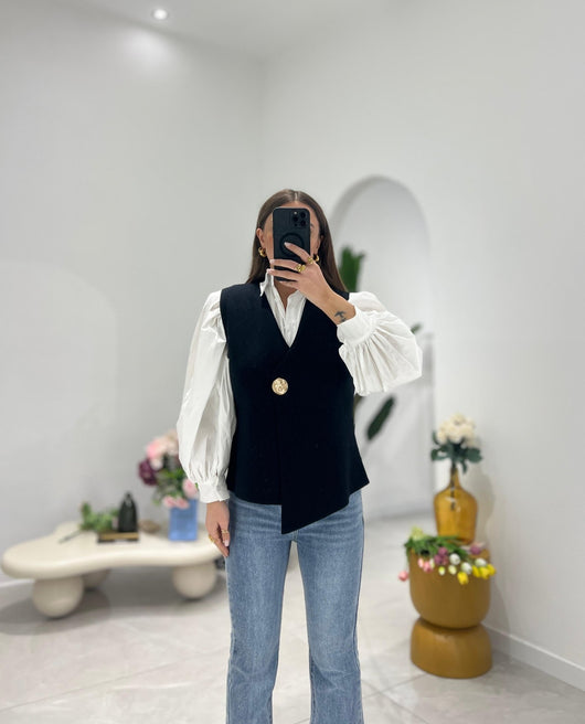 Cardigan Pixie 455 (nero) - Frida Shop