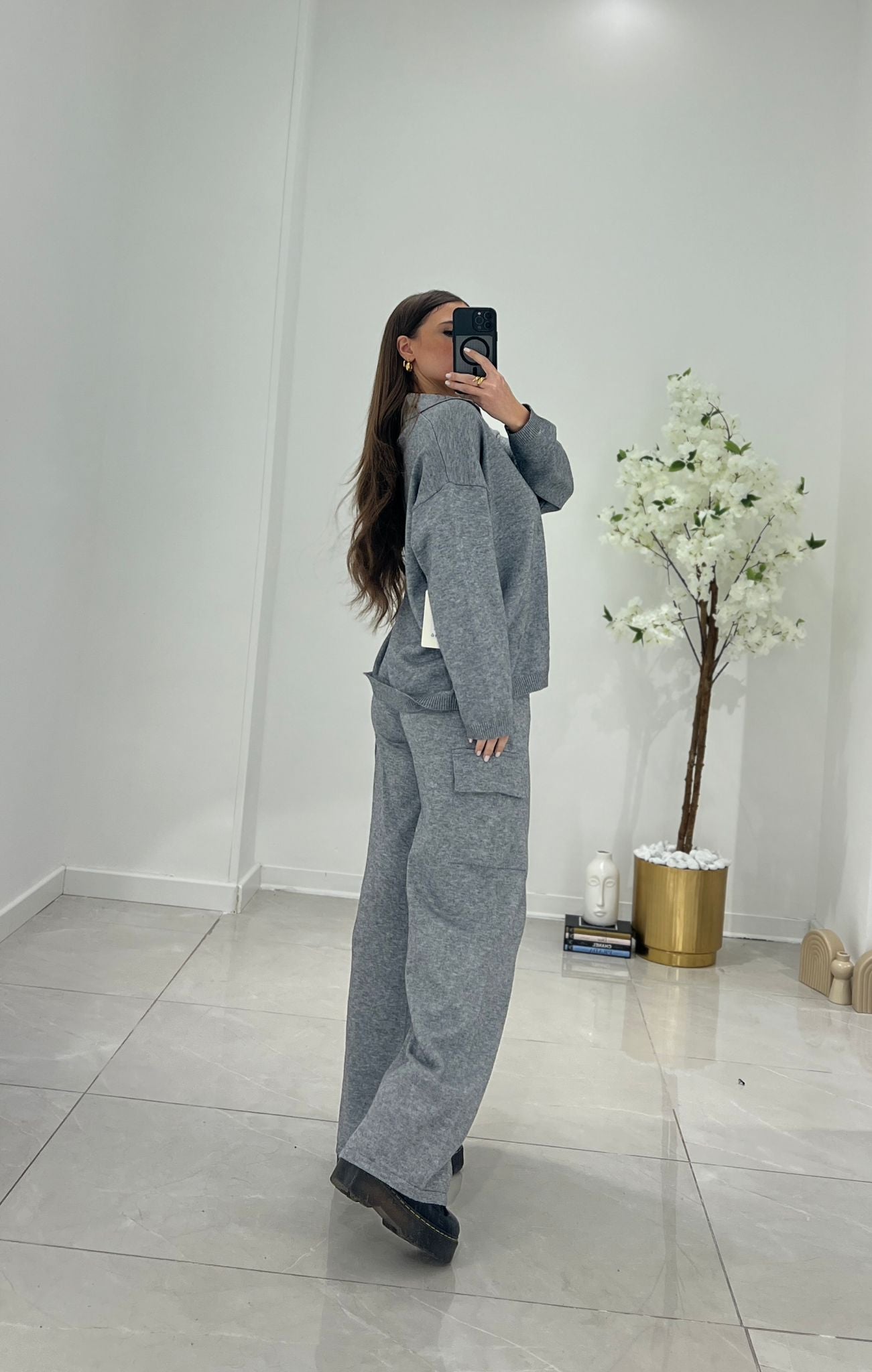 Coordinato Arisol 84751 (grigio) - Frida Shop