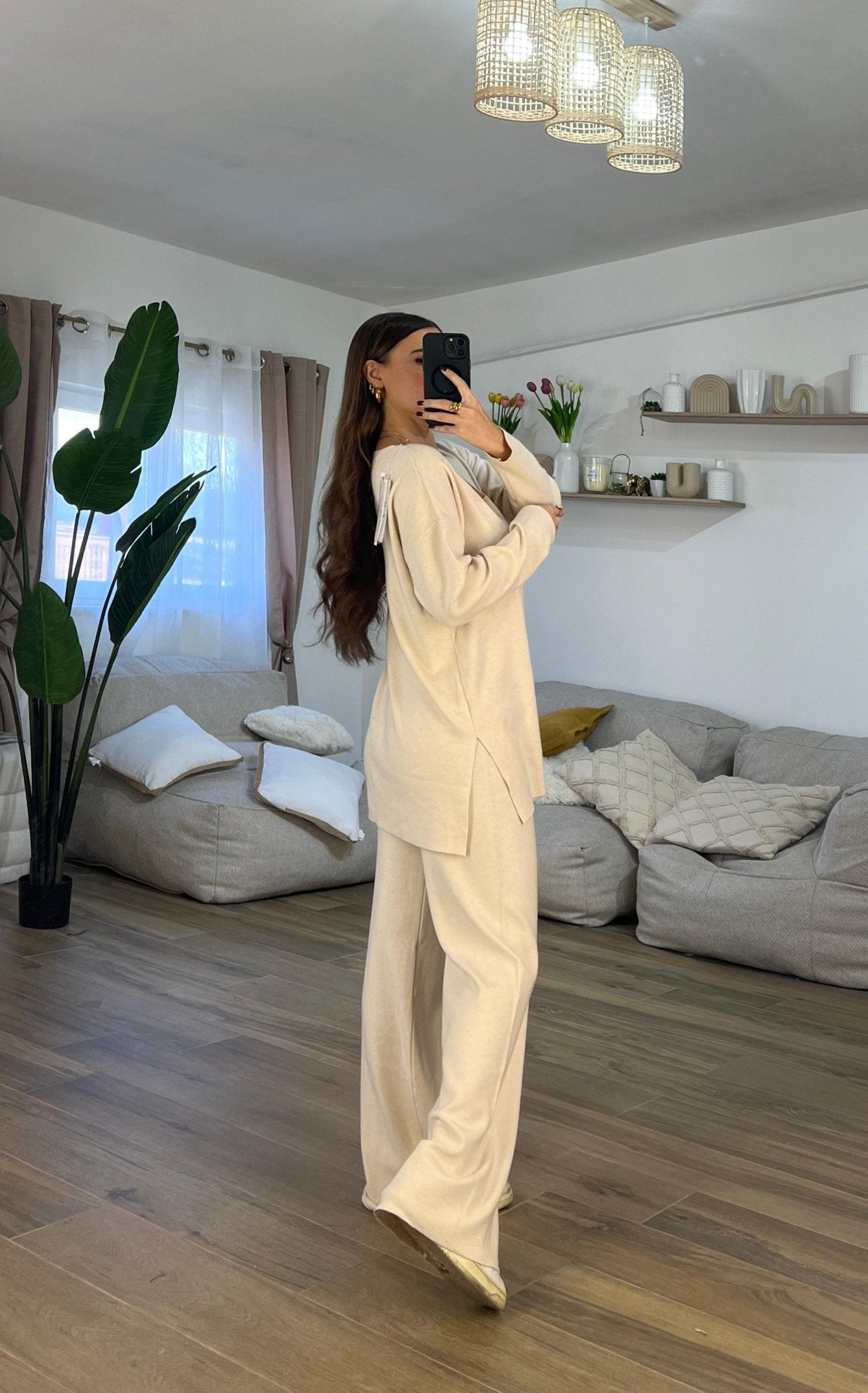 Coordinato Irina 1297(beige) - Frida Shop