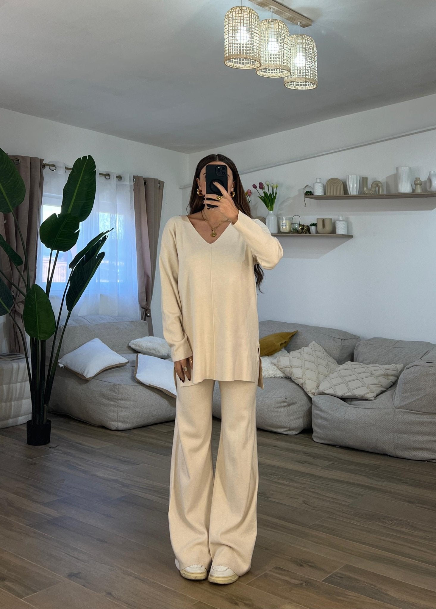 Coordinato Irina 1297(beige) - Frida Shop