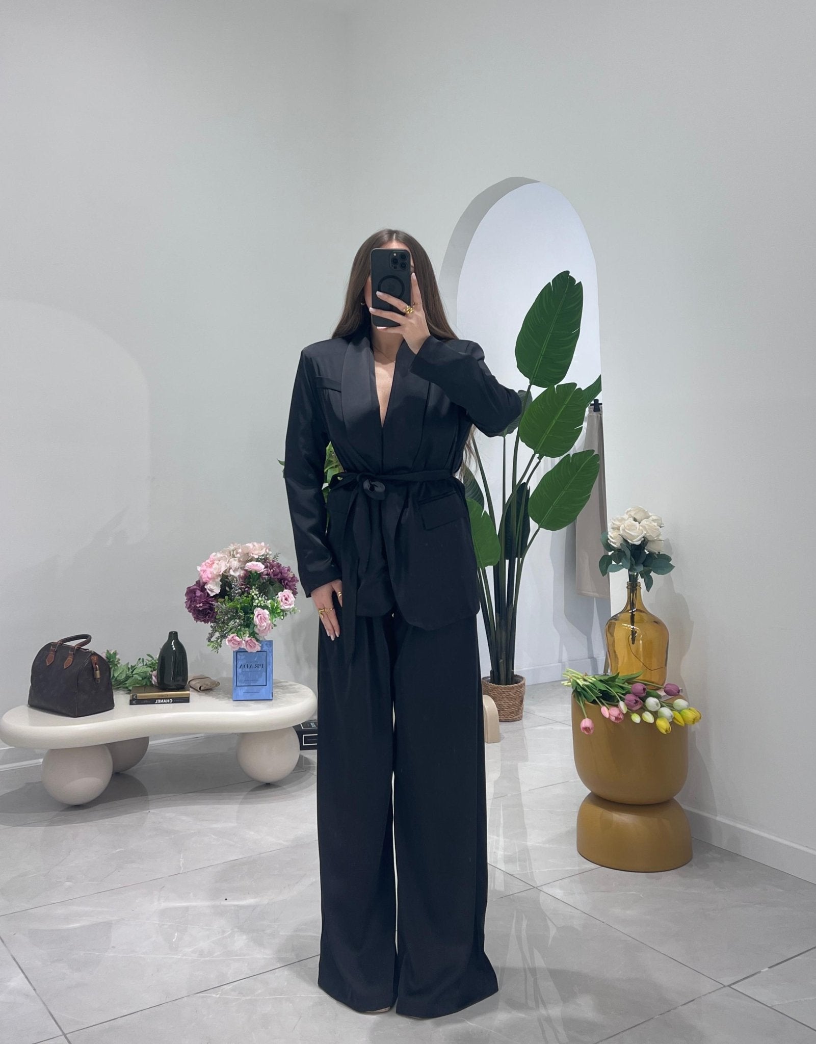 Coordinato Lien VTGC32 (nero) - Frida Shop