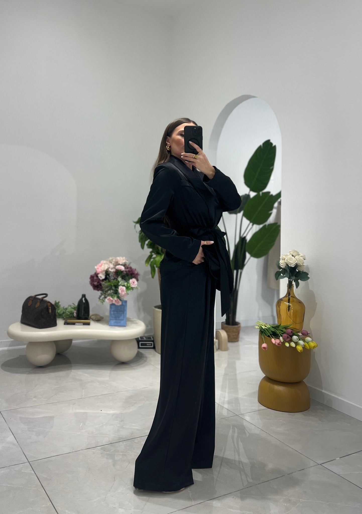 Coordinato Lien VTGC32 (nero) - Frida Shop