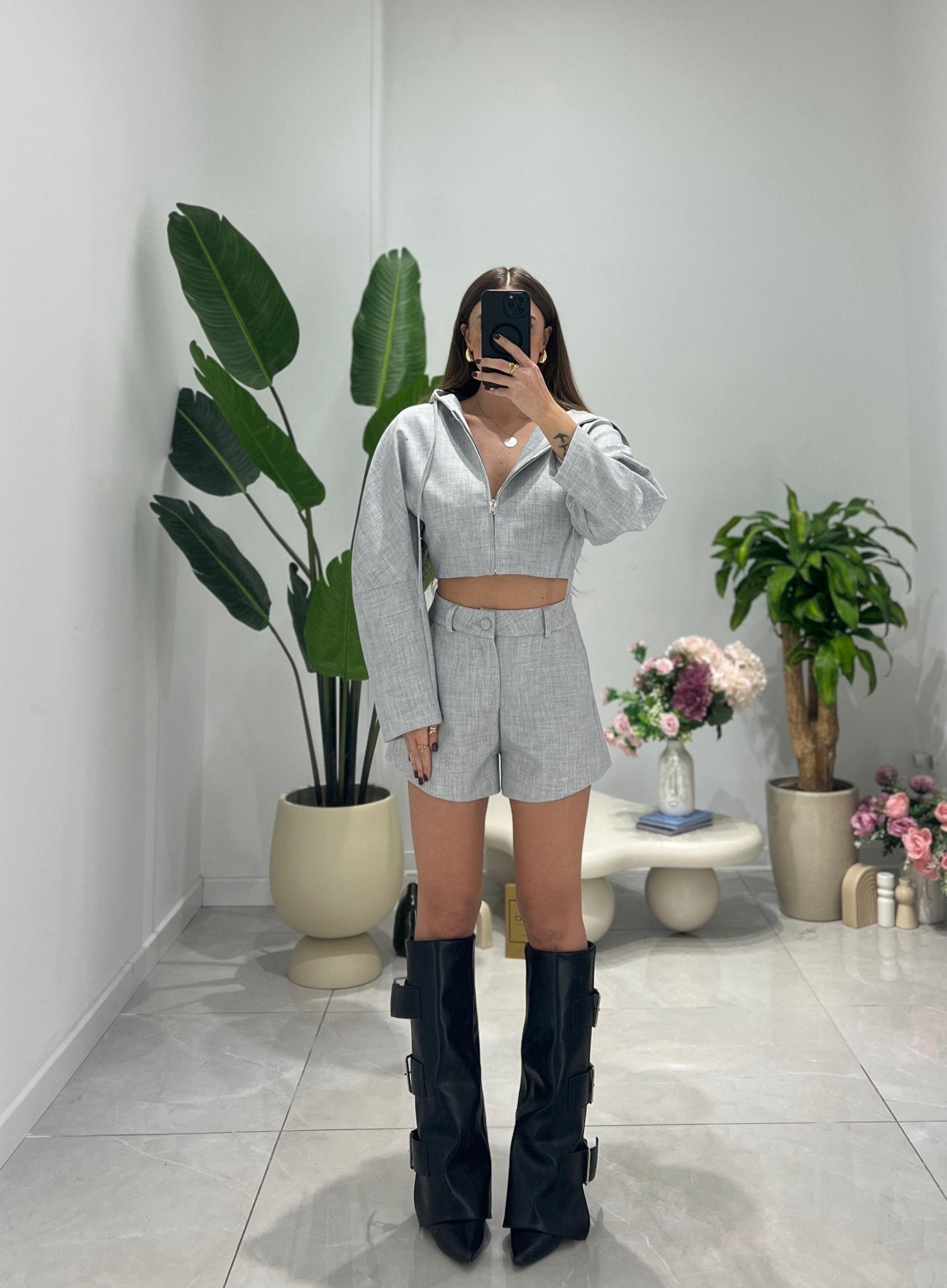 Coordinato Lopez 7587 - GRIGIO - Frida Shop
