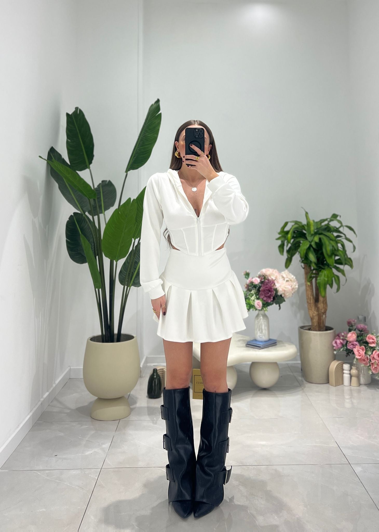 Coordinato Ludy 96528 - BIANCO - Frida Shop