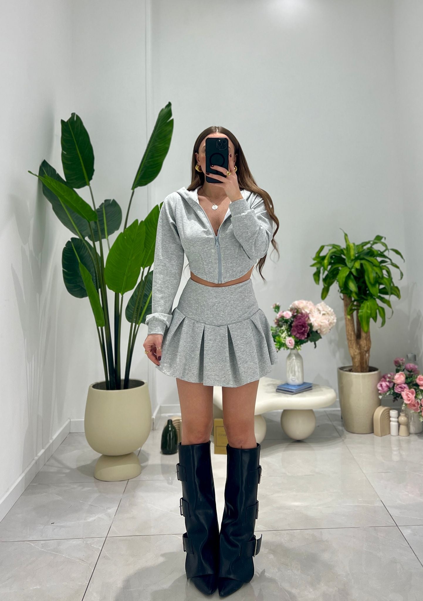 Coordinato Ludy 96528 - GRIGIO - Frida Shop