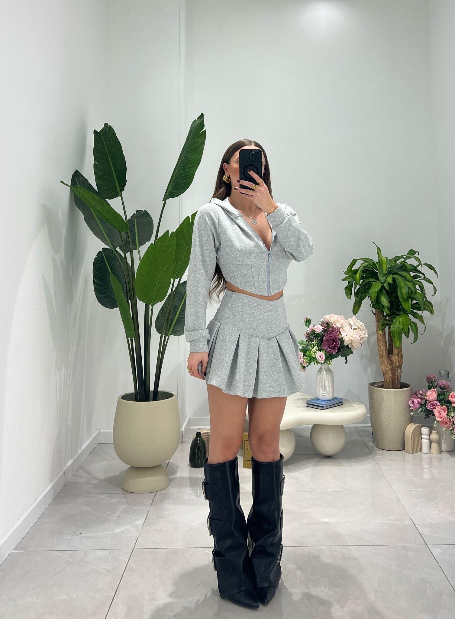 Coordinato Ludy 96528 - GRIGIO - Frida Shop