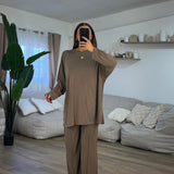 Coordinato Morena 2428(camel) - Frida Shop