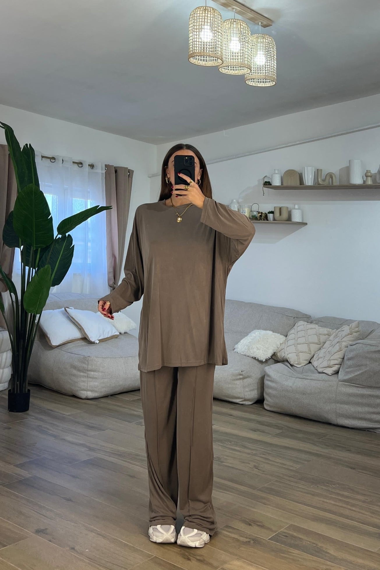 Coordinato Morena 2428(camel) - Frida Shop