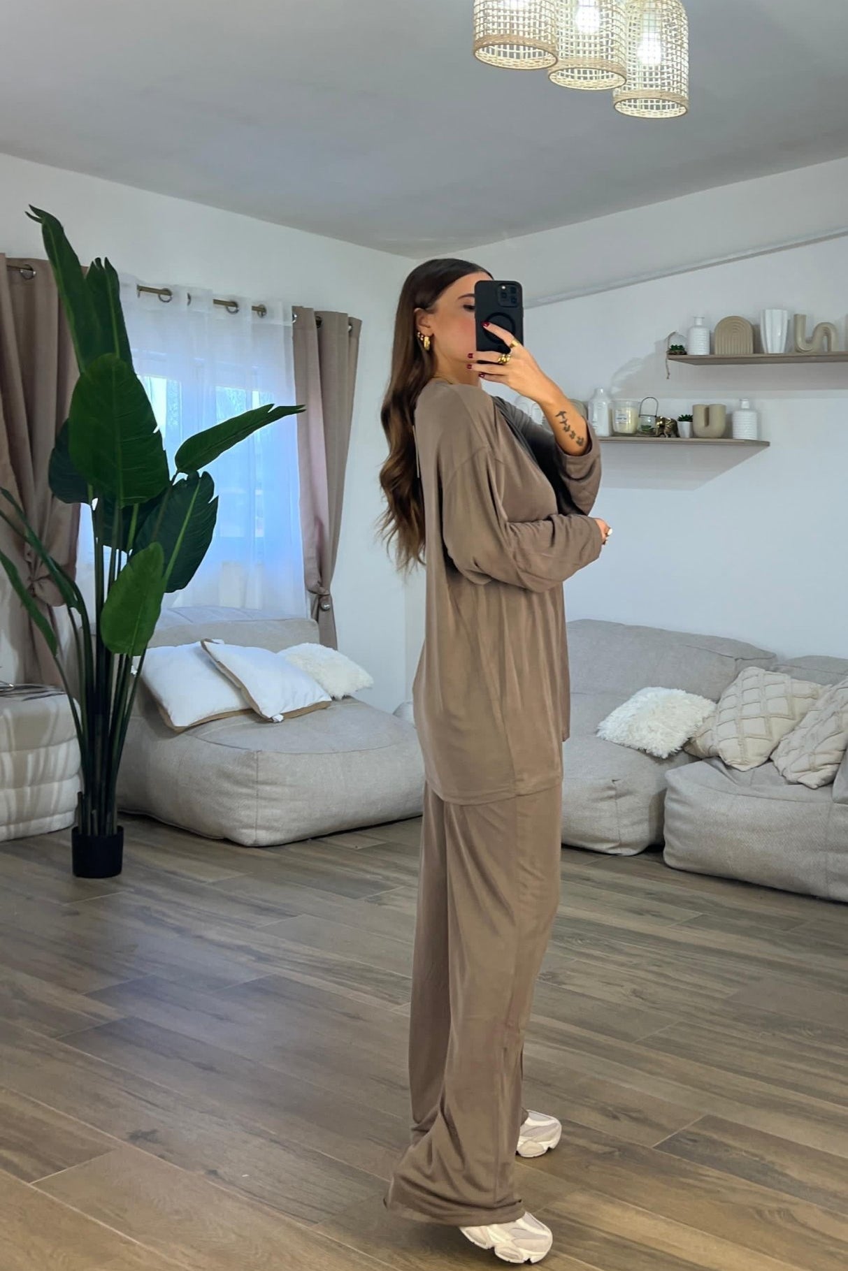 Coordinato Morena 2428(camel) - Frida Shop