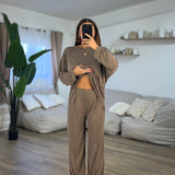 Coordinato Morena 2428(camel) - Frida Shop