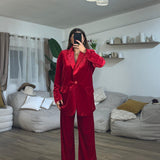 Coordinato Namira 36991 (rosso) - Frida Shop