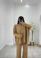 Coordinato Ninfe 84618 (camel) - Frida Shop