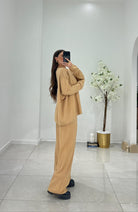 Coordinato Ninfe 84618 (camel) - Frida Shop