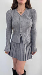 Coordinato Olga 081024 (grigio) - Frida Shop