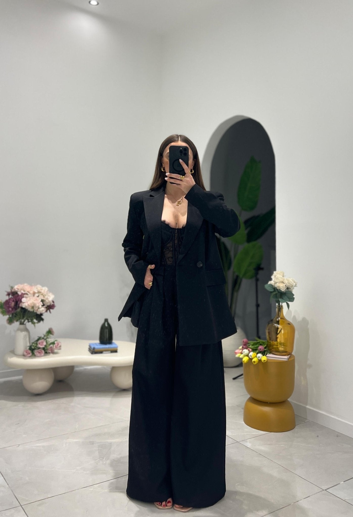Coordinato Violet 5225 (nero) - Frida Shop