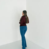 Maglia INCROCIATINA Jacie 15165 - BORDEAUX