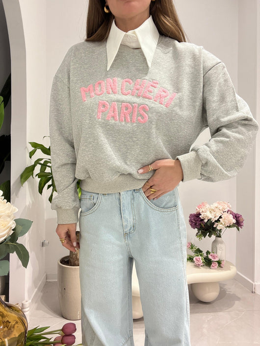 Felpa Buffy 61488 (grigio) - Frida Shop
