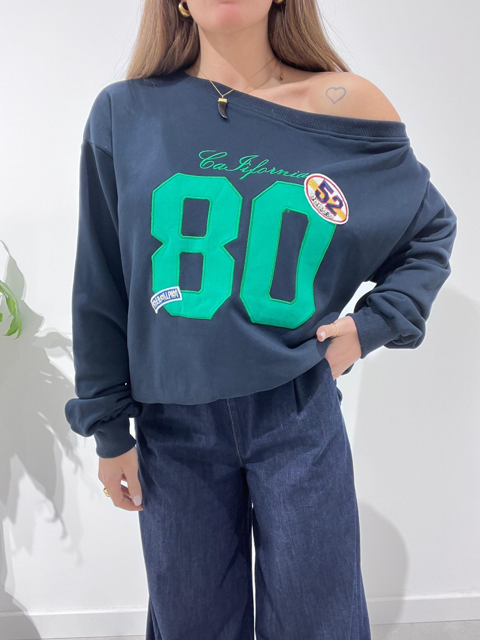 Felpa Esme 61890 (blu) - Frida Shop