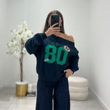 Felpa Esme 61890 (blu) - Frida Shop