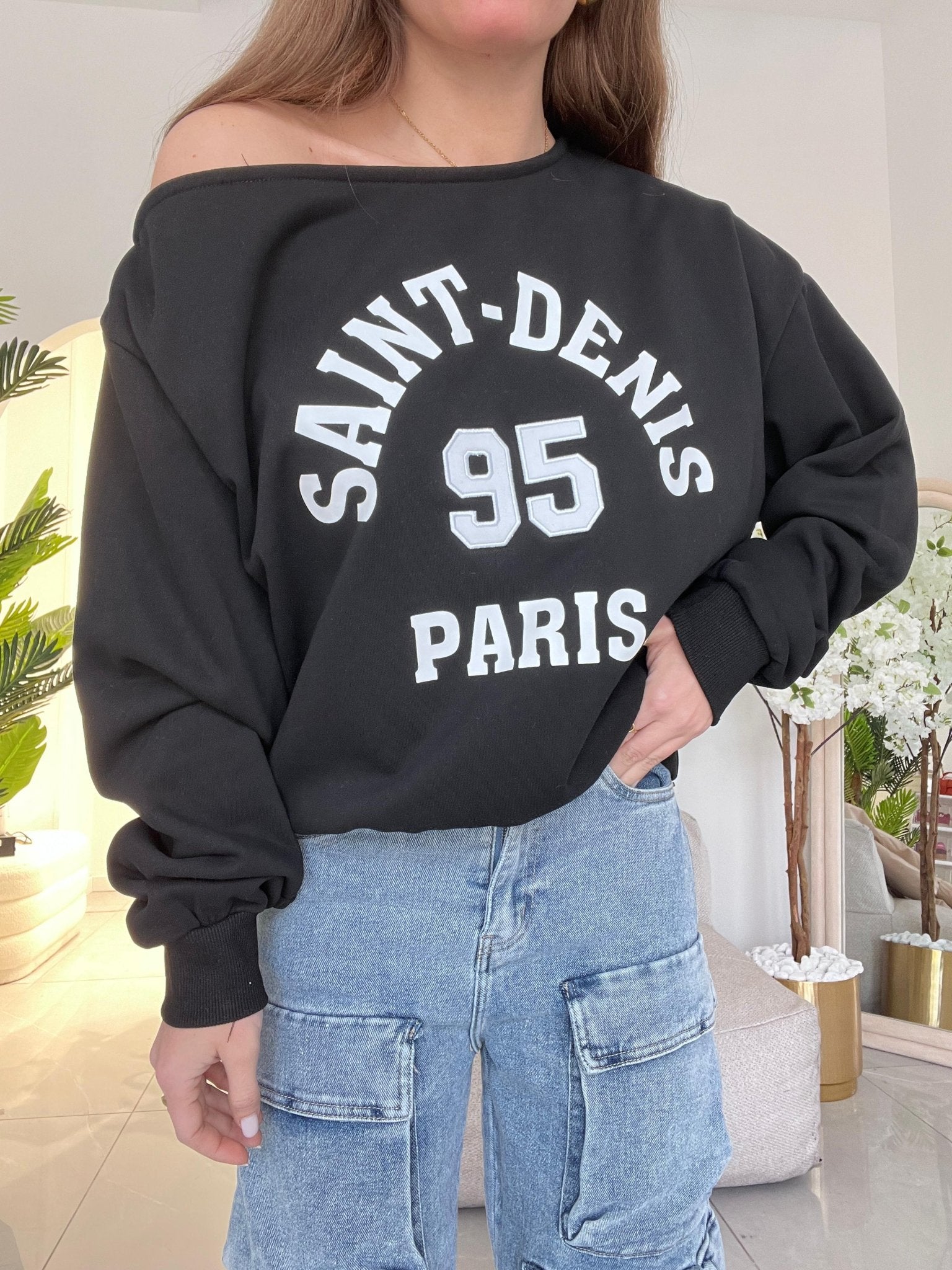 Felpa Jessy 61891 (nero) - Frida Shop