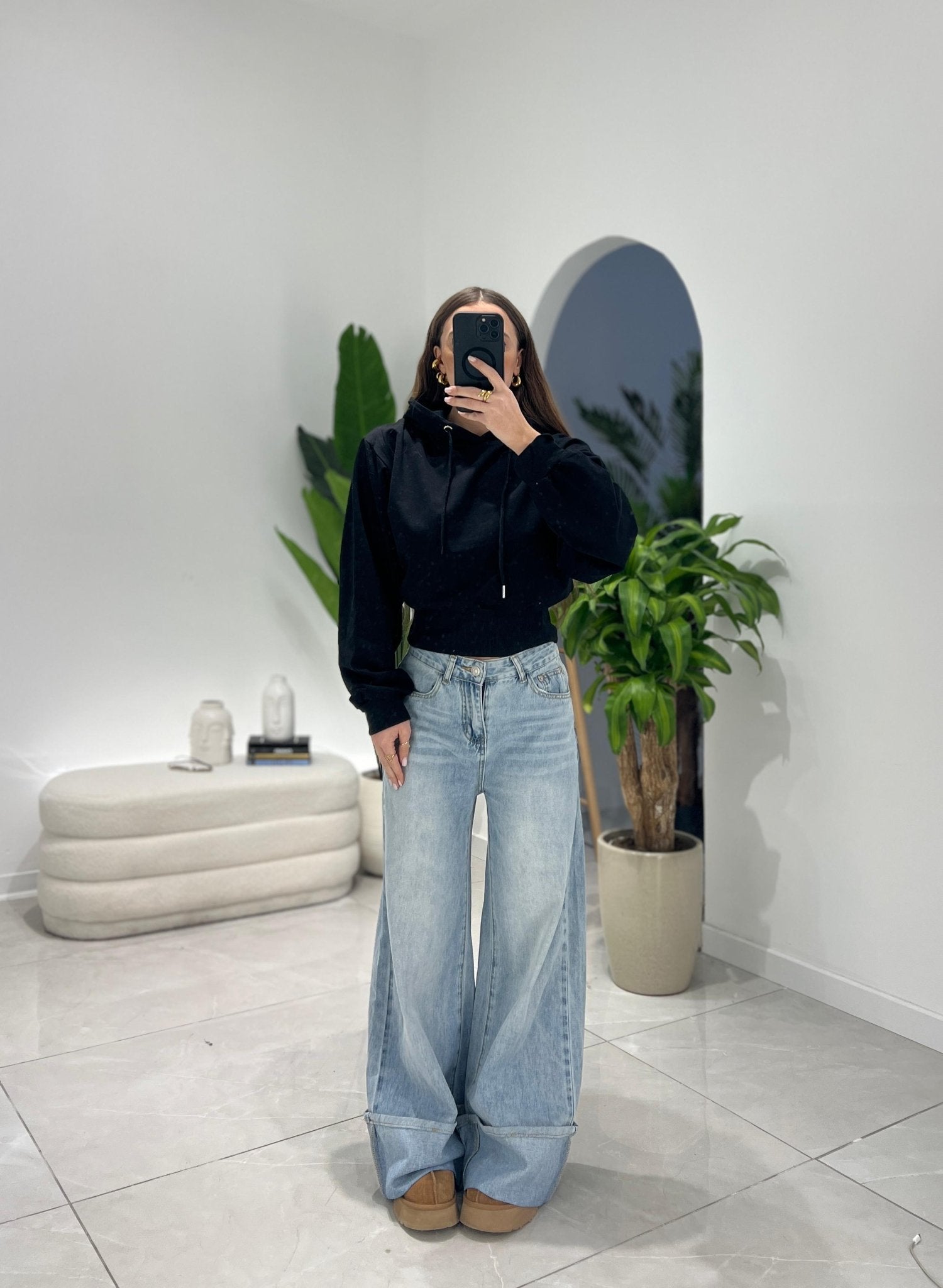 Felpa Kira 3403 (Nero) - Frida Shop
