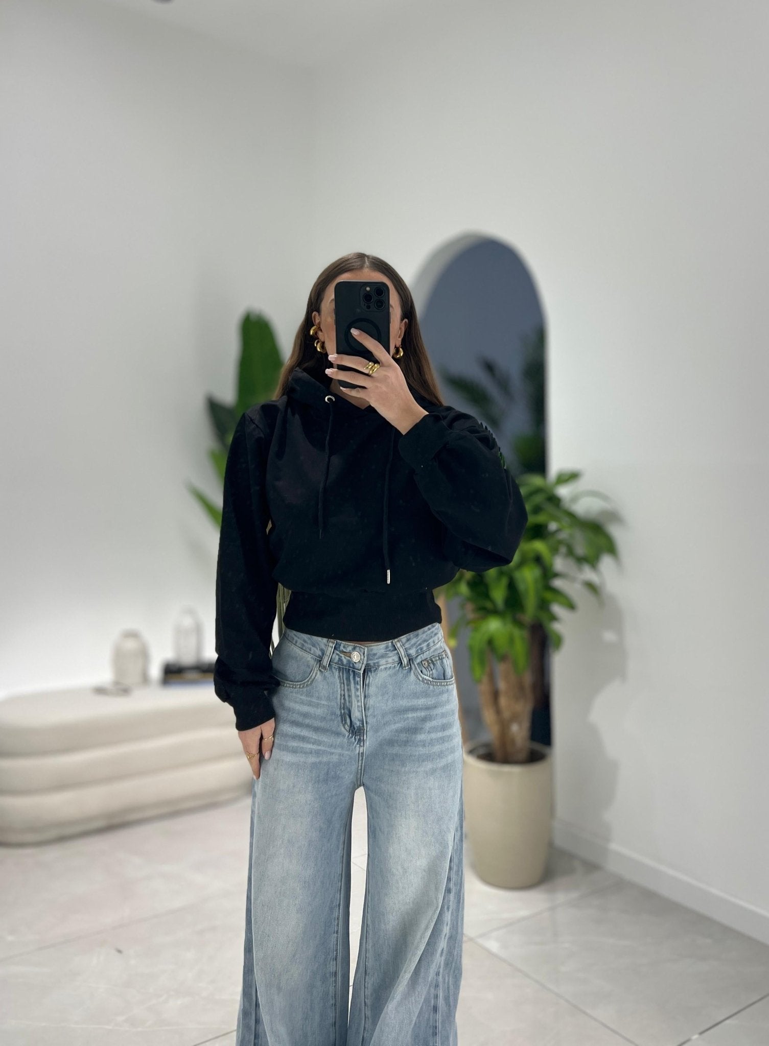 Felpa Kira 3403 (Nero) - Frida Shop