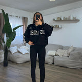 Felpa OldSchool 60853(nero) - Frida Shop