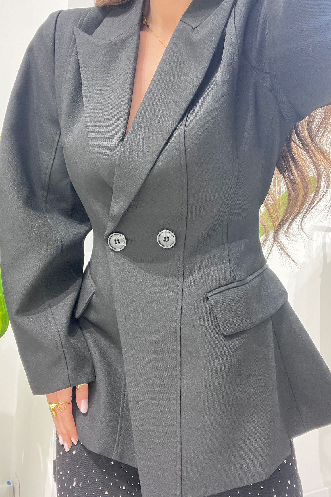 Giacca Clarissa 7161 (nero) - Frida Shop